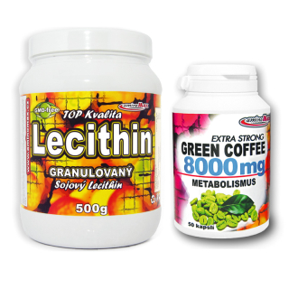 Lecitin + Zelená káva (Green Coffee) akce 490,-